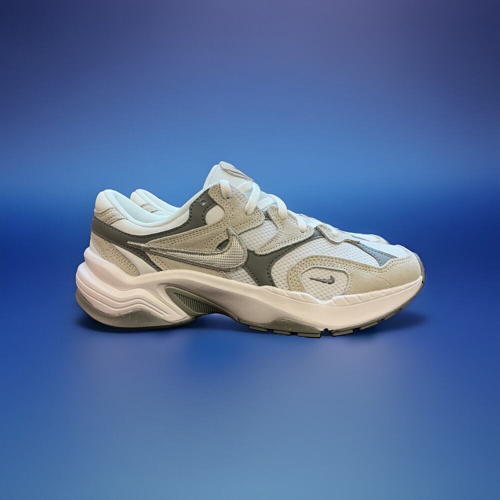 Size 8.5 Women - Nike AL8 Smoke Grey Metallic Silver
